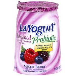 La-Yo La Mixed Berry Yogurt 6oz…