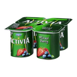 Dannon Activia Mixed Berry Yogurt 4 Pk…