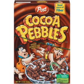 Post Cocoa Pebbles Cereal 12oz