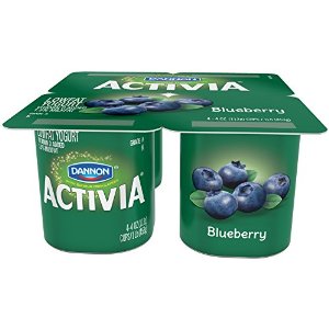 Dannon Activia Blueberry Yogurt 4 Pk…