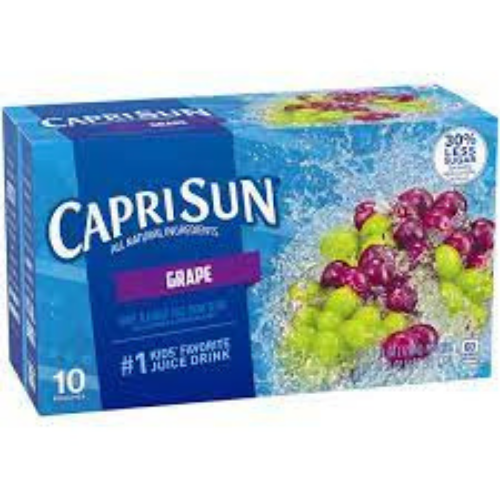 Capri Sun Juice Drink Grape 10pk…