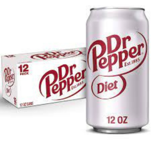 DIET DR.PEPPER 12-12OZ CANS