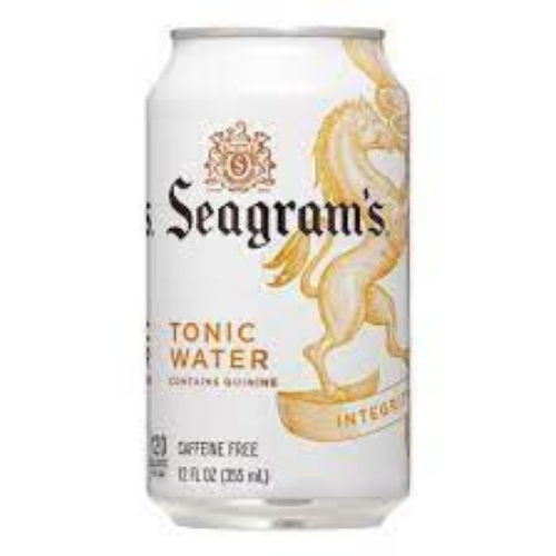 SEAGRAMS TONIC WATER 12-12 OZ CAN…