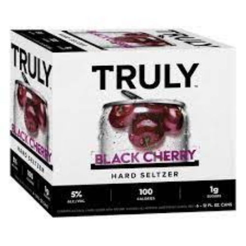 TRULY HARD SELTZER BLACK CHRY 6 CAN…