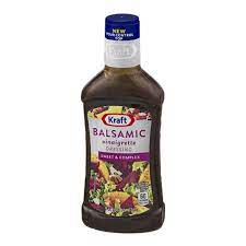 Kraft Balsamic Vinegar Salad Dressing 16oz…