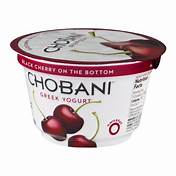 Chobani Greek Cherry Yogurt 5.3oz…