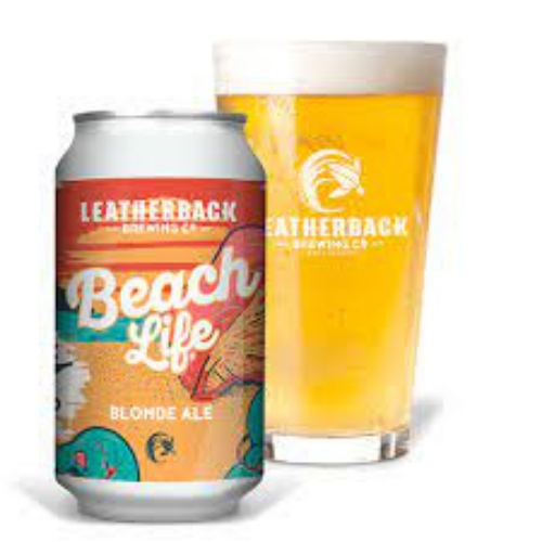LEATHERBACK BEACH LIFE BLONDE 12PK CANS…