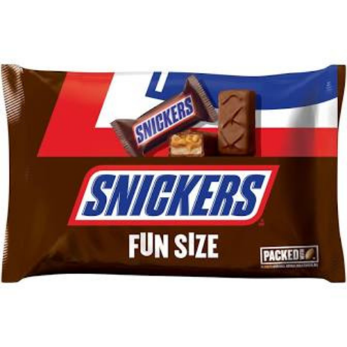 M&M Snickers Fun Size 11.24oz…