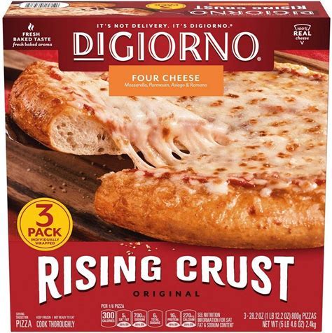 DiGiorno Four  Cheese Pizza Rising Crust 27.5oz…