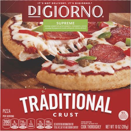 DiGiorno Supreme Pizza Traditional 27.5oz…