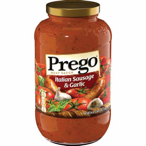 Prego Italian Sausage and Garlic Sauce 24oz…