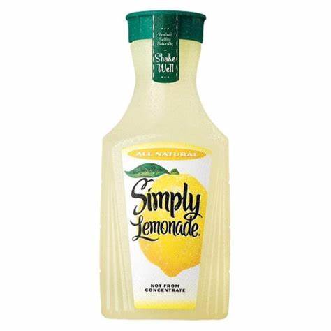 MINUTE MAID SIMPLY LEMONADE 52OZ…