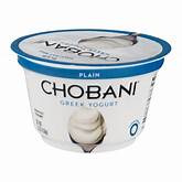 Chobani Greek Plain Yogurt 5.3oz…