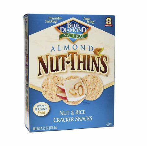 Nut Thins Crackers Almond GF 4.25oz…