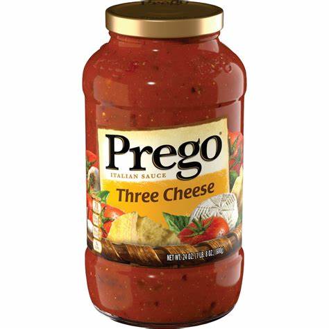 Prego Three Cheese Sauce 24oz