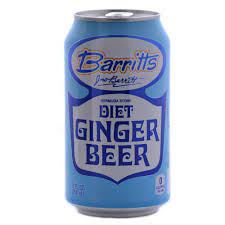 Barritts Diet Ginger Beer 12oz Can…