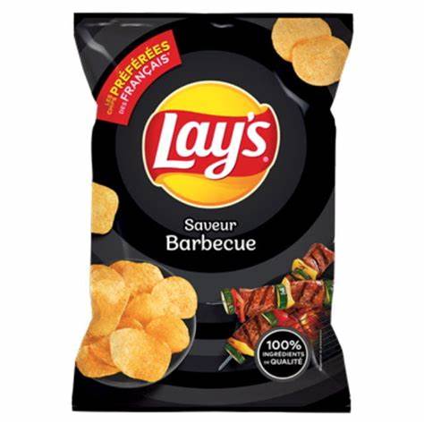 LAY’S BBQ CHIPS  8 OZ