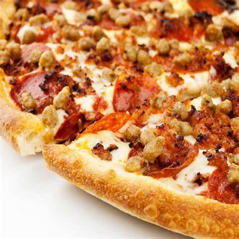 Meat Lovers Pizza-12 Inch, Homemade Marinara, Sausage, Pepperoni, Bacon & Mozzarella …
